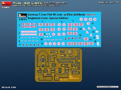 German 7.5 Pak 40 Late With Elite Artillerie Regiment Crew - Special Edition - zdjęcie 4