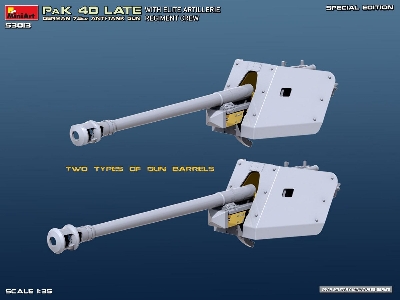 German 7.5 Pak 40 Late With Elite Artillerie Regiment Crew - Special Edition - zdjęcie 30