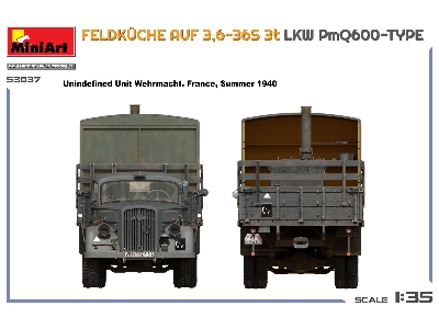 Feldkuche Auf 3,6-36s 3t Lkw Pmq600-type - zdjęcie 13