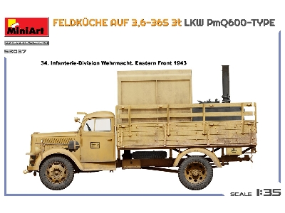 Feldkuche Auf 3,6-36s 3t Lkw Pmq600-type - zdjęcie 24