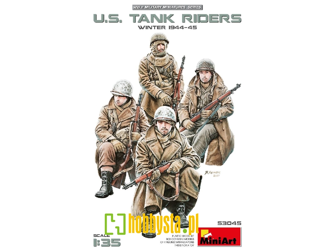 Us Tank Riders (Winter 1944-45) - zdjęcie 1