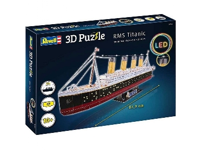 3d Puzzle Rms Titanic - Led Edition - zdjęcie 1