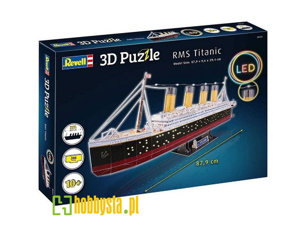 3d Puzzle Rms Titanic - Led Edition - zdjęcie 1