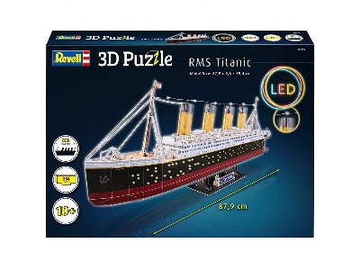3d Puzzle Rms Titanic - Led Edition - zdjęcie 4