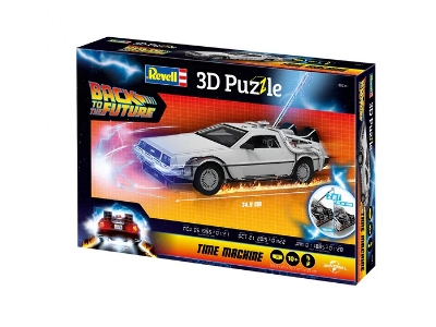 3d Puzzle Time Machine - Back To The Future - zdjęcie 2