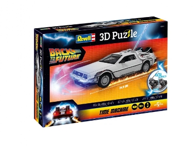 3d Puzzle Time Machine - Back To The Future - zdjęcie 4