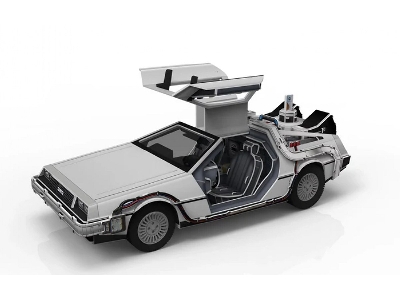 3d Puzzle Time Machine - Back To The Future - zdjęcie 5