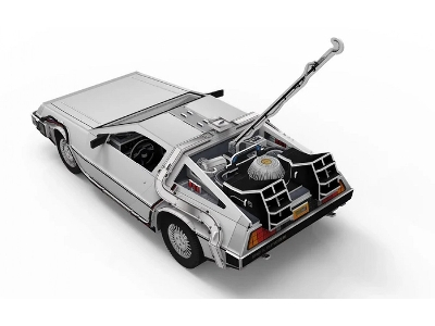 3d Puzzle Time Machine - Back To The Future - zdjęcie 7