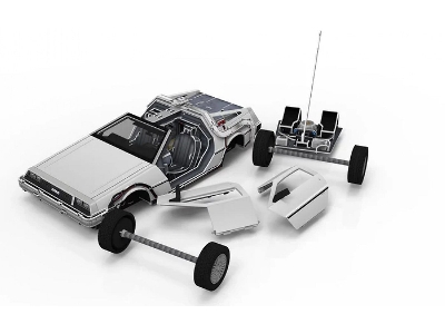 3d Puzzle Time Machine - Back To The Future - zdjęcie 8