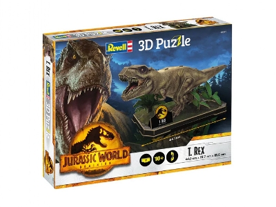 3d Puzzle Jurassic World Dominion - T-rex - zdjęcie 7