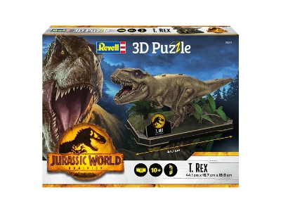 3d Puzzle Jurassic World Dominion - T-rex - zdjęcie 8