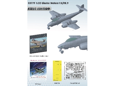 Gloster Meteor F.8 / Fr.9 - First Edition Boxing - zdjęcie 9