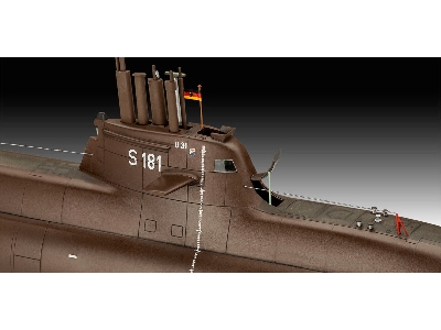 70 Years Of Bundeswehr: Wilhelm Bauer / Type 206 A And Type 212 A Submarine - zdjęcie 3