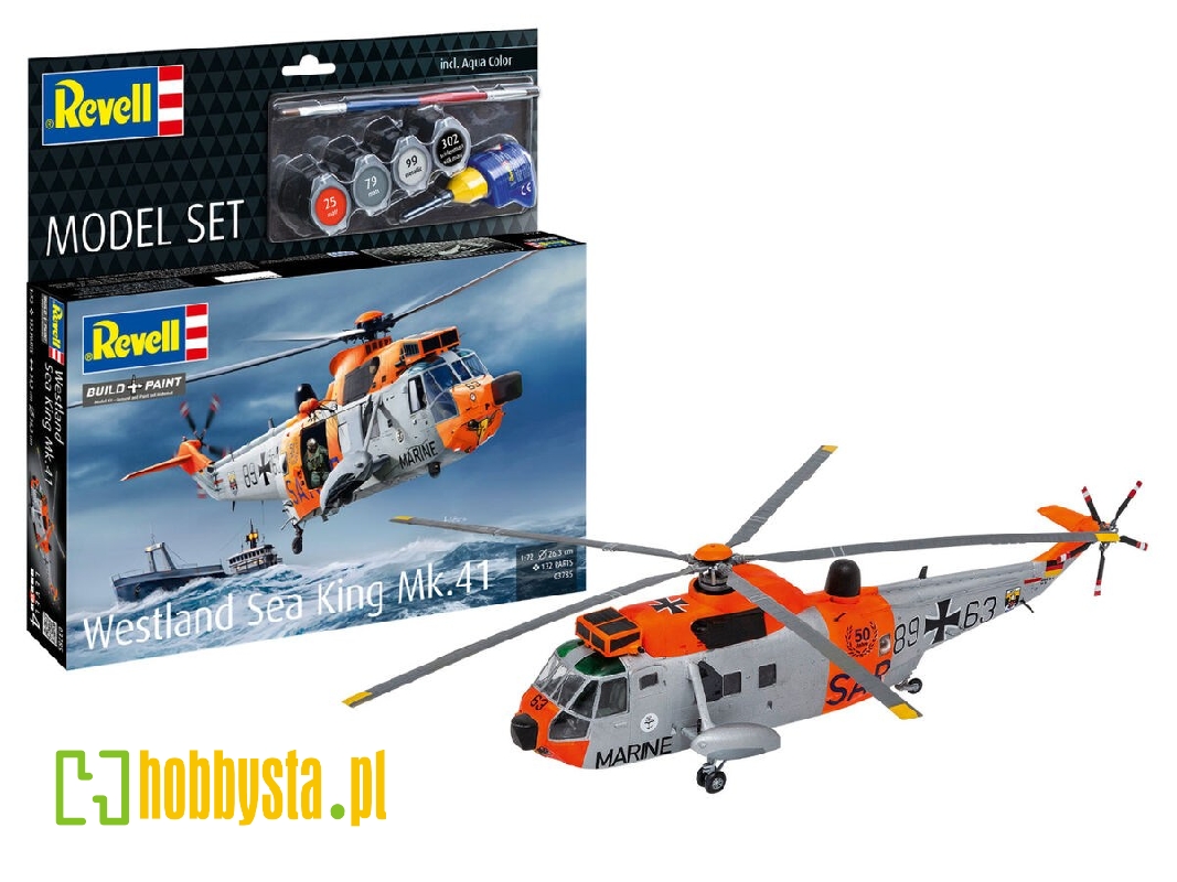 Westland Sea King Mk. 41 - German Navy (Bundesmarine) Version (Model Set) - zdjęcie 1