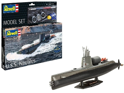 Uss Nautilus (Ssn-571) - Model Set - zdjęcie 1
