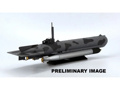 German Midget Submarine Type Molch - Model Set - zdjęcie 1
