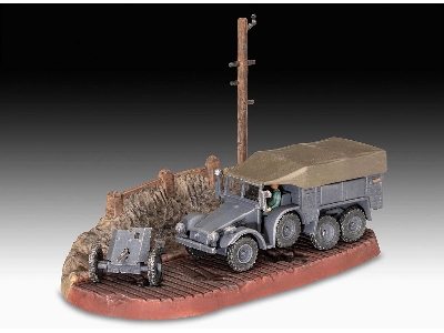 Krupp Protze Kfz 69 With 3,7 Cm Pak Starter Kit - zdjęcie 3