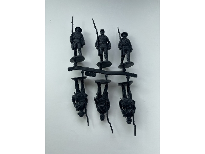 Confederate Infantry In "butternut Uniforms" Marching Set 2 - 18 Figures (American Civil War 1861-1865) - zdjęcie 3