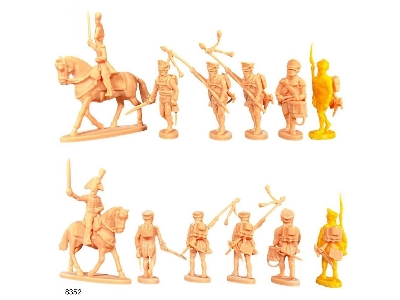 Napoleonic Russian Infantry - Command (28 Figures) - zdjęcie 5