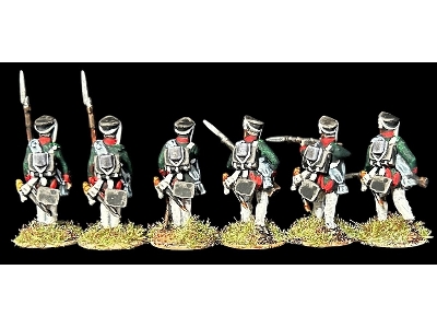 Napoleonic Russian Infantry - Action (40 Figures) - zdjęcie 3