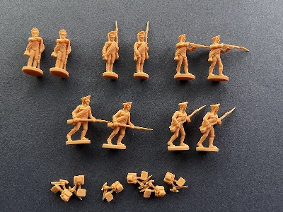 Napoleonic Russian Infantry - Action (40 Figures) - zdjęcie 4