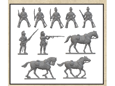 American War Of Independence - American Cavalry - zdjęcie 4