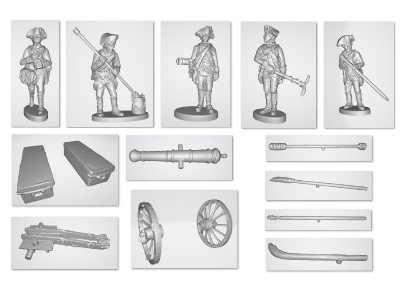 American War Of Independence - British Artillery - zdjęcie 5