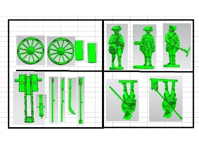 American War Of Independence - British Artillery - zdjęcie 8