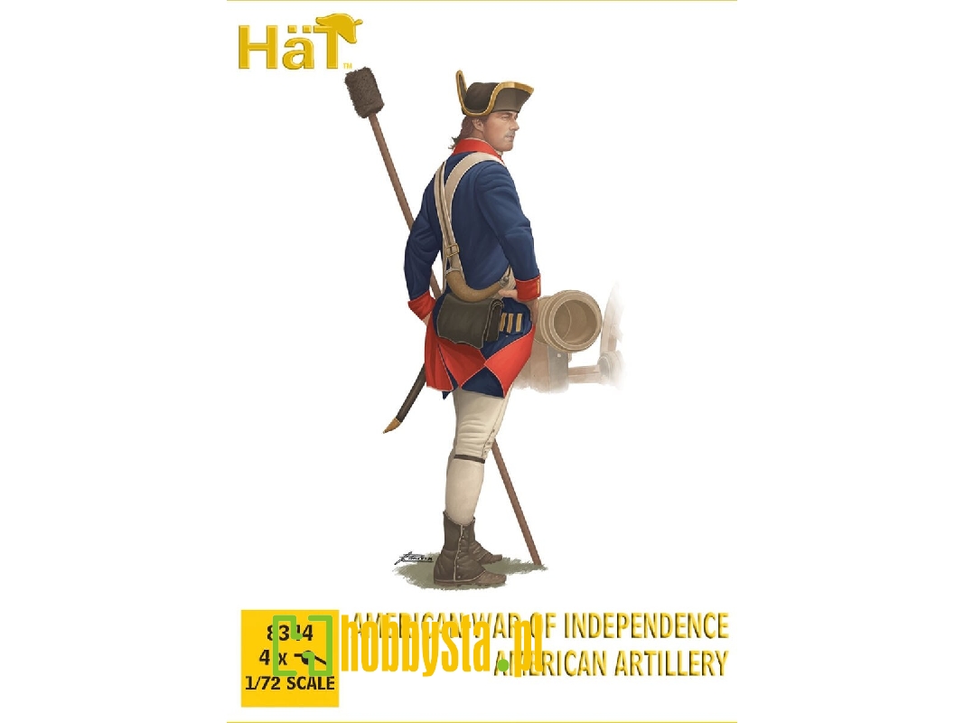 American War Of Independence - American Artillery (4 Cannons And Crew) - zdjęcie 1