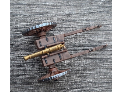 American War Of Independence - American Artillery (4 Cannons And Crew) - zdjęcie 5