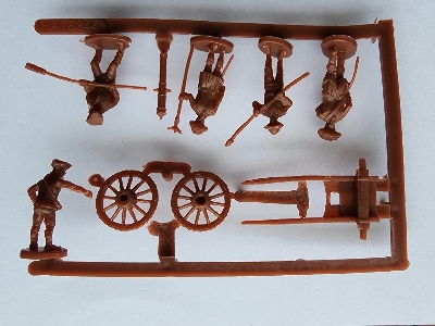 American War Of Independence - American Artillery (4 Cannons And Crew) - zdjęcie 13