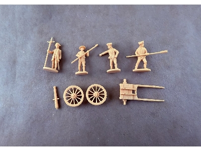 American War Of Independence - American Artillery (4 Cannons And Crew) - zdjęcie 21