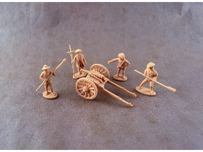 American War Of Independence - American Artillery (4 Cannons And Crew) - zdjęcie 22