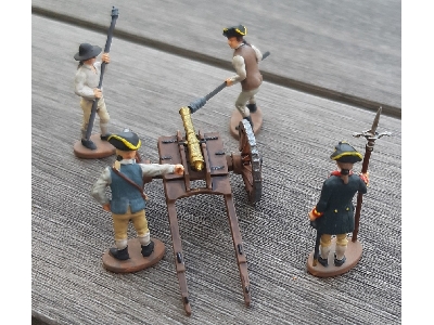 American War Of Independence - American Artillery (4 Cannons And Crew) - zdjęcie 25
