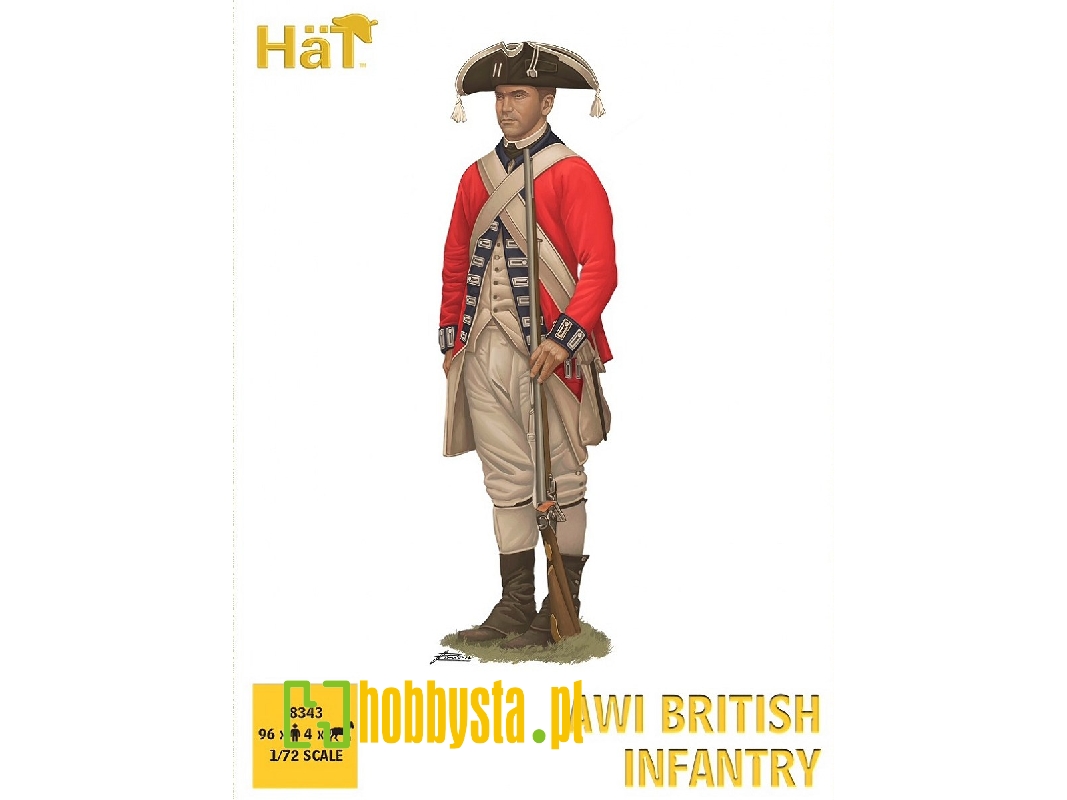 American War Of Independence - British Infantry (96 Figures) - zdjęcie 1