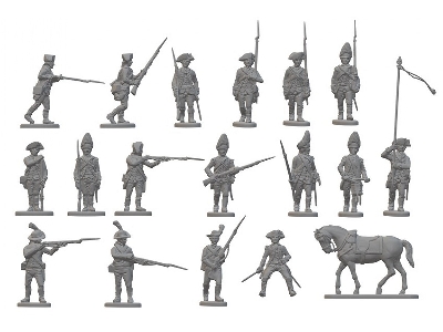 American War Of Independence - British Infantry (96 Figures) - zdjęcie 2