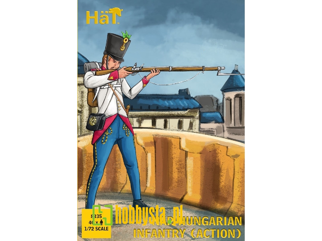 Napoleonic Hungarian Infantry (In Action - 40 Figures) - zdjęcie 1