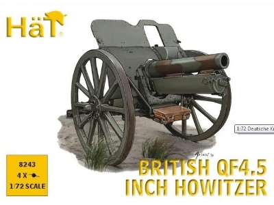 British Qf45 Howitzer Wwi - zdjęcie 1