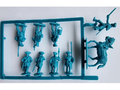 American War Of Independece - American Infantry Command (28 Figures) - zdjęcie 4