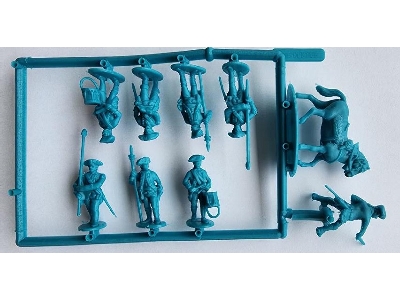 American War Of Independece - American Infantry Command (28 Figures) - zdjęcie 5