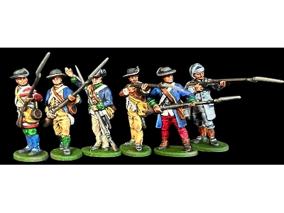 American War Of Independece - American Infantry Set 2 (40 Figures) - zdjęcie 2