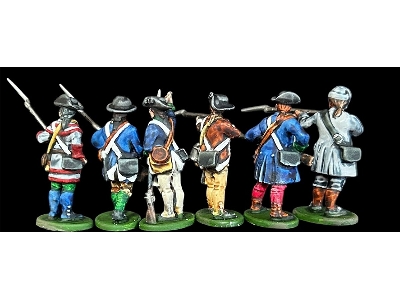 American War Of Independece - American Infantry Set 2 (40 Figures) - zdjęcie 3