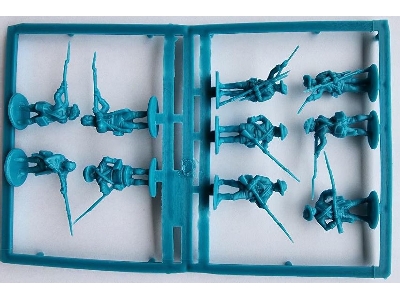 American War Of Independece - American Infantry Set 2 (40 Figures) - zdjęcie 5