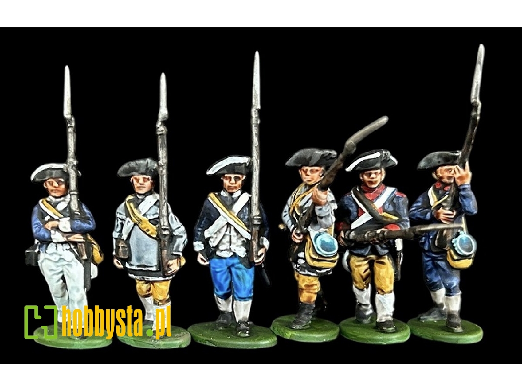 American War Of Independece - American Infantry Set 1 (40 Figures) - zdjęcie 1