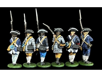 American War Of Independece - American Infantry Set 1 (40 Figures) - zdjęcie 3