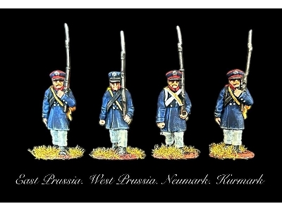 Napoleonic Prussian Landwehr (Marching / 40 Figures) - zdjęcie 2