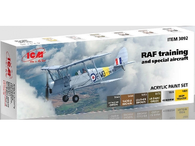 Acrylic Paint Set For Raf Training And Special Aircraft - zdjęcie 1