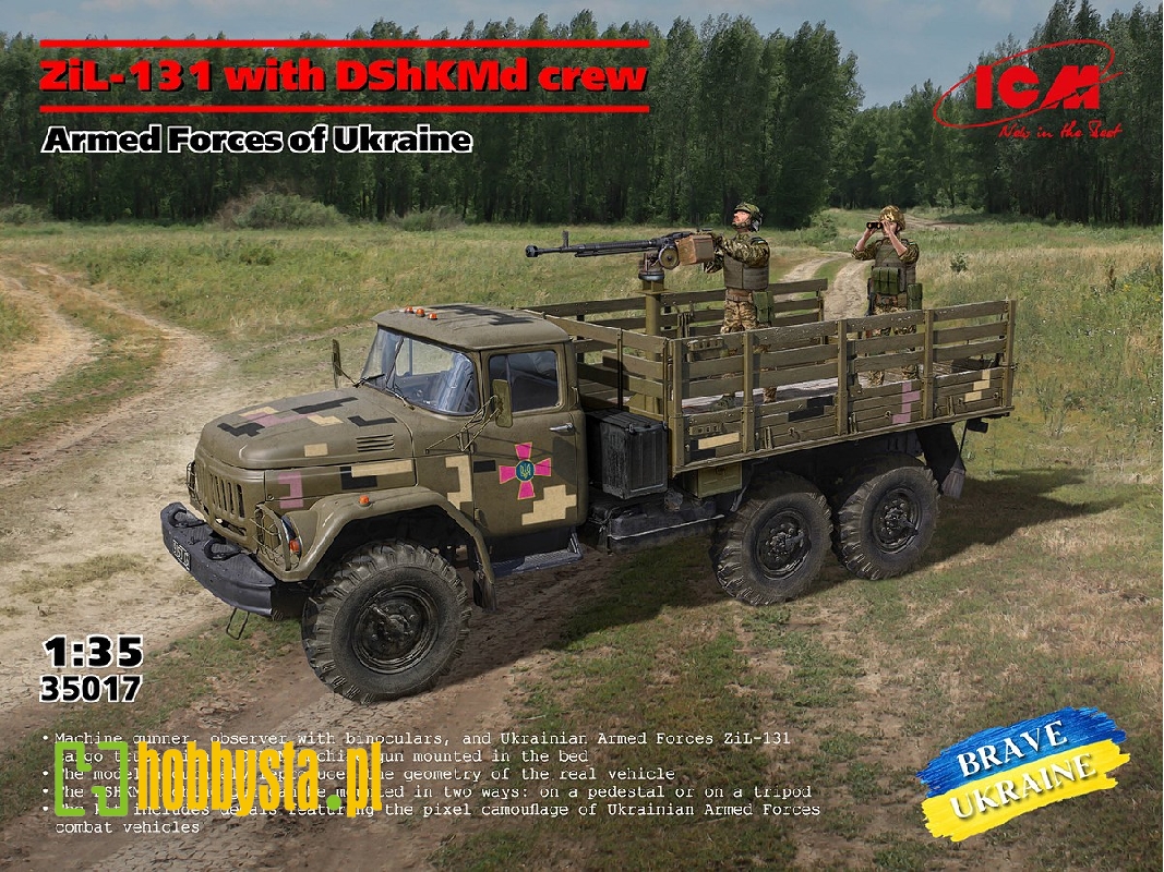 Zіl-131 With Dshkmd Crew - zdjęcie 1