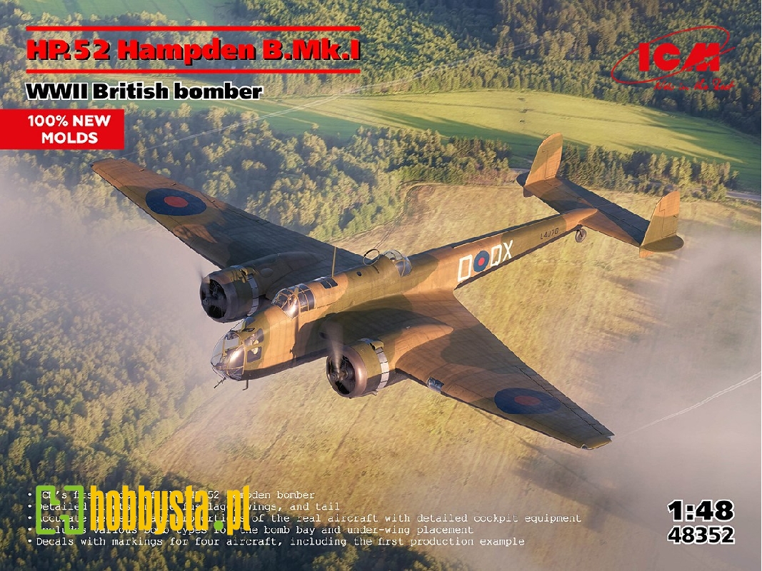 Hp.52 Hampden B.Mk.I - zdjęcie 1