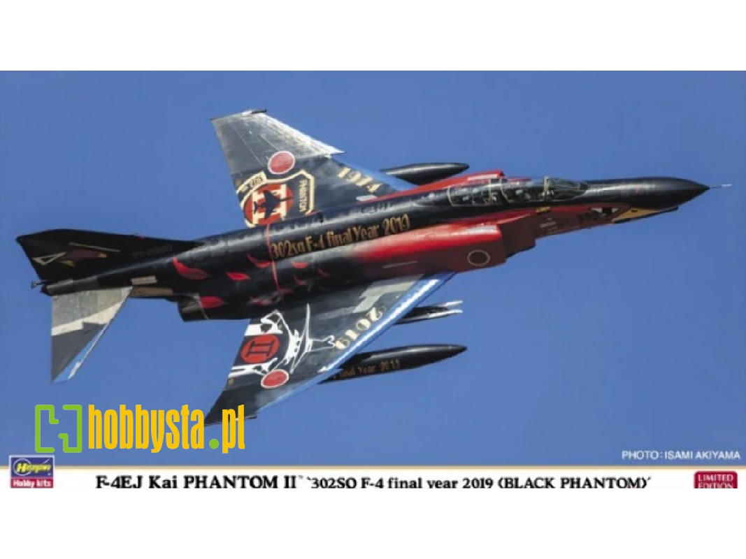 F-4ej Kai Phantom Ii '302sq F-4 Final Year 2019 (Black Phantom)' - zdjęcie 1